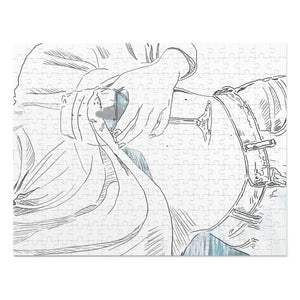 West Coast 252 Piece Puzzle/Ocean Art/Nature/West Coast Art/Figure Drawing/Surfing Artwork/West Coast Vibes California Vancouver