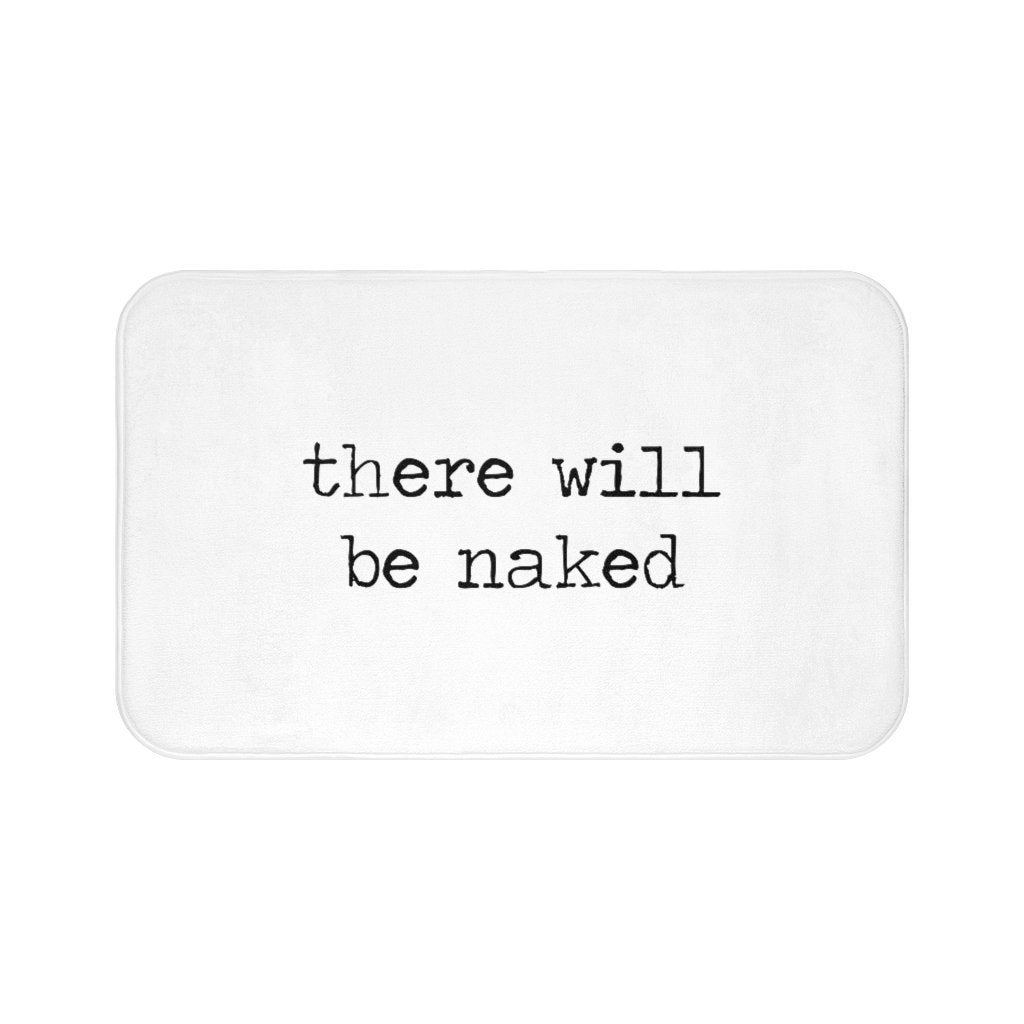 Funny Naked Bath Mat