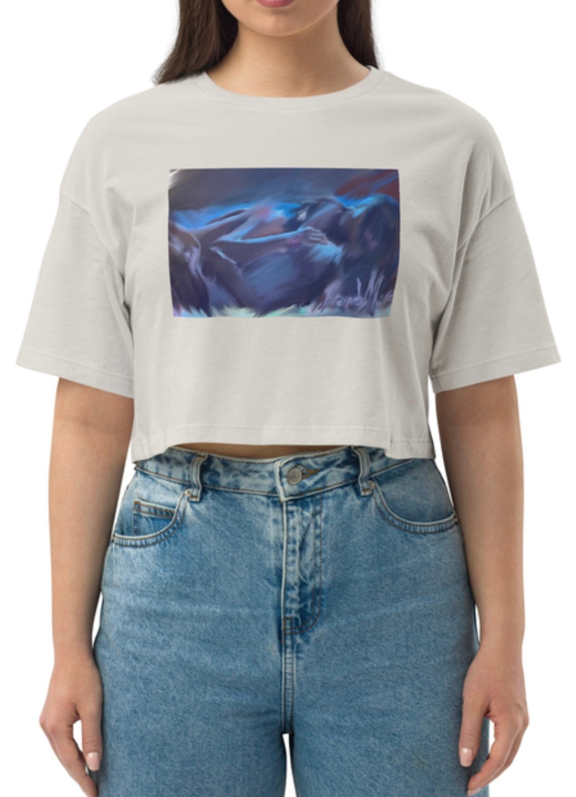 Blue Sky Crop Top